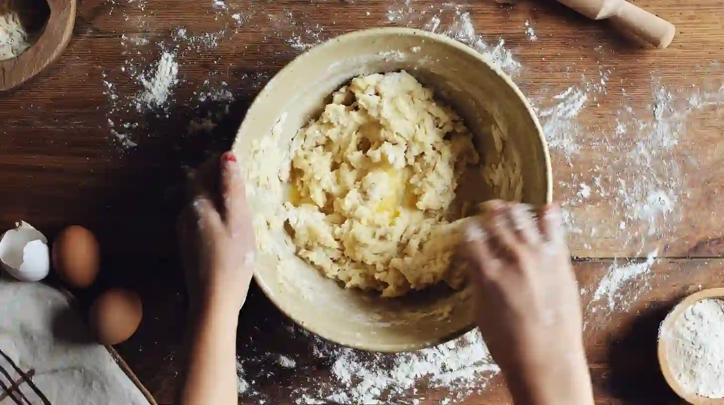 step2-mashed-potato-dough-budget-dinner budget-friendly dinner ideas with mashed potato dough for skillet meals