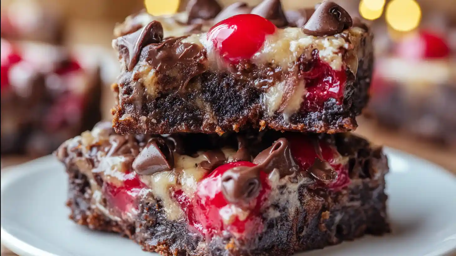 Chocolate Covered Cherry Magic Bars Quick, Sweet & Easy to Make