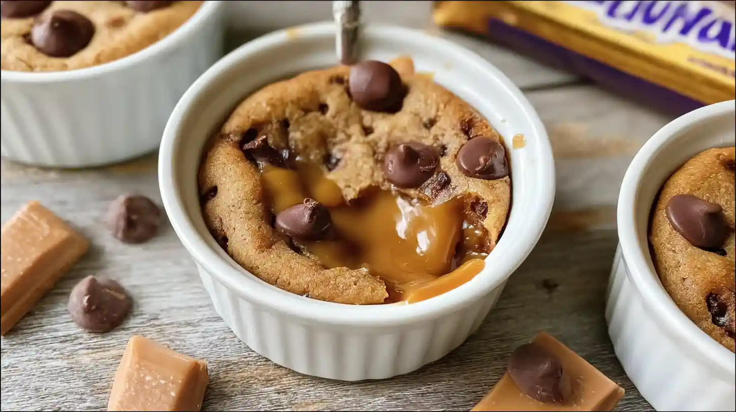 Dairy Milk Caramel Cookie Cups Recipe Easy, Rich & Irresistible