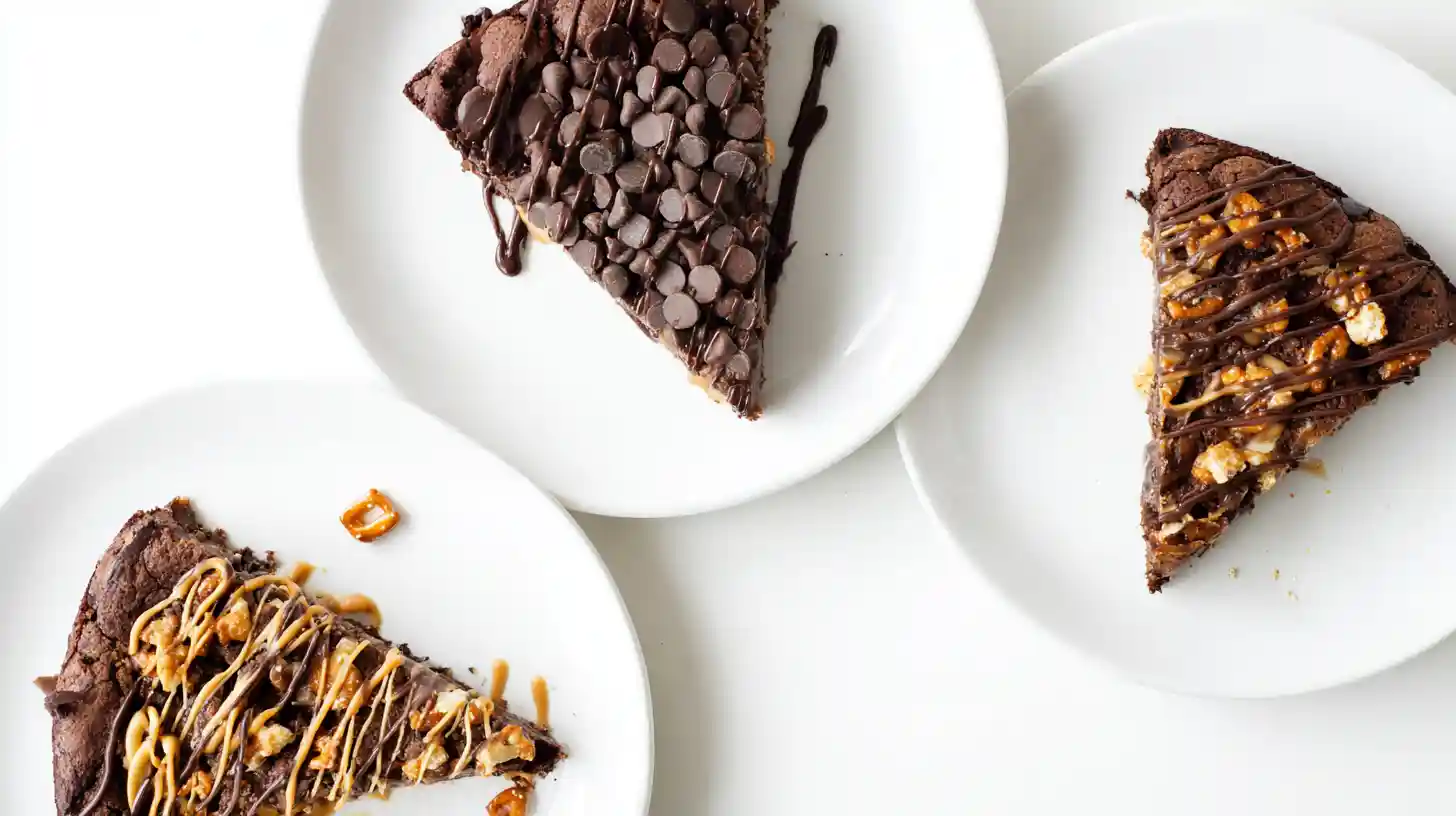 peanut-butter-cup-dump-cake-variations Three variations of peanut butter cup dump cake delight including triple chocolate overload, salty pretzel crunch, and peanut butter swirl, perfect for easy dessert recipes for families