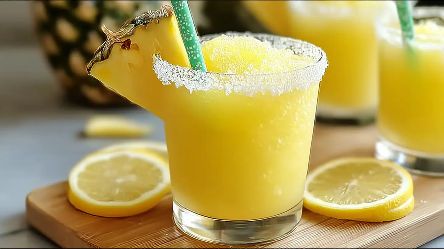 Pineapple Lemon Drop Cocktail for Easy Summer Refreshment