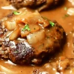 Smothered Hamburger Steaks Magic recipe – easy dinner recipes for families and budget-friendly family meals