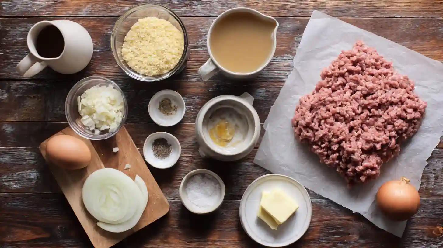 smothered-hamburger-steaks-magic-ingredients-Image Smothered Hamburger Steaks Magic ingredients – ground beef comfort food recipes for busy families