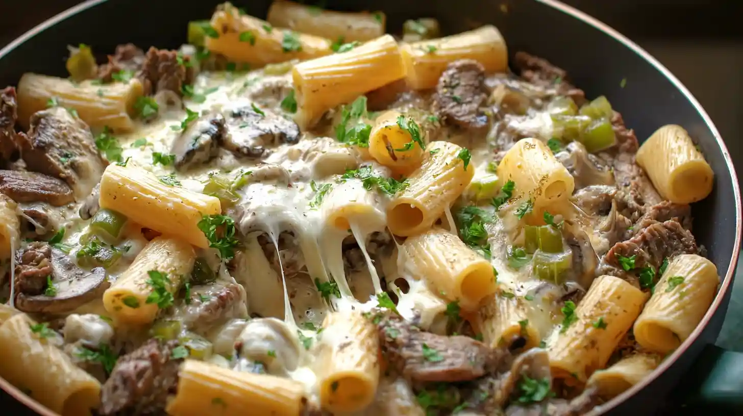 Ultimate Philly Cheesesteak Pasta 3 Cooking Methods, 5 Flavor Twists