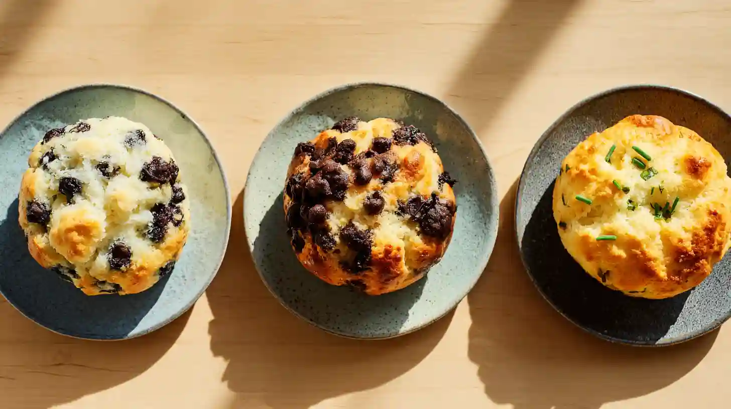 variations-cottage-cheese-cloud-bread Three delicious variations of cottage cheese cloud bread for cottage cheese dessert recipes, blueberry cottage cheese recipes, and healthy cottage cheese treats