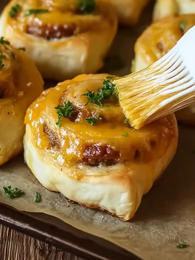 Garlic Butter Cheeseburger Rollups