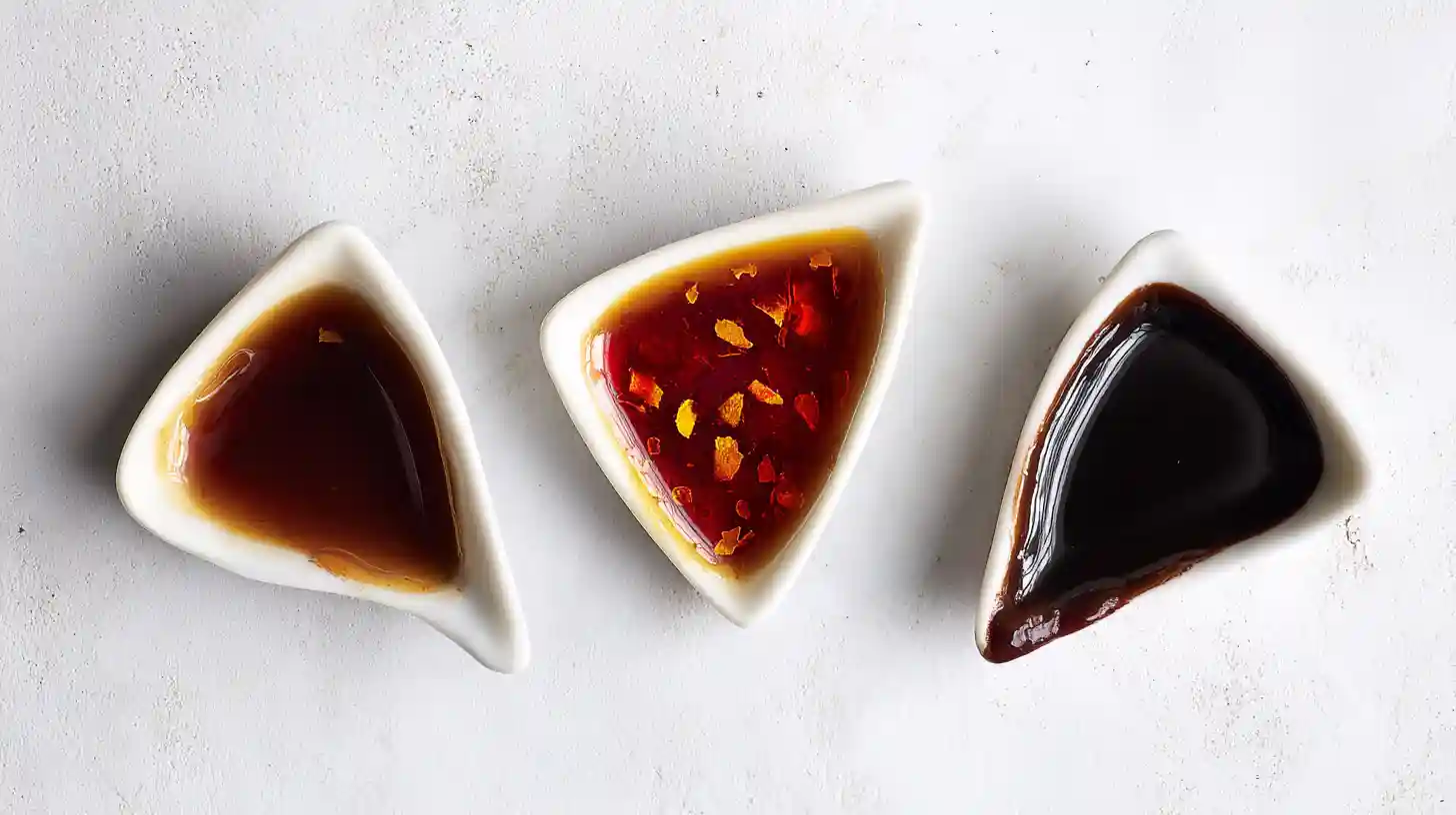Three elegant glazes for puff pastry brie appetizers: fig honey, cranberry orange, and balsamic date—ideal for holiday party snacks and comfort food lovers.