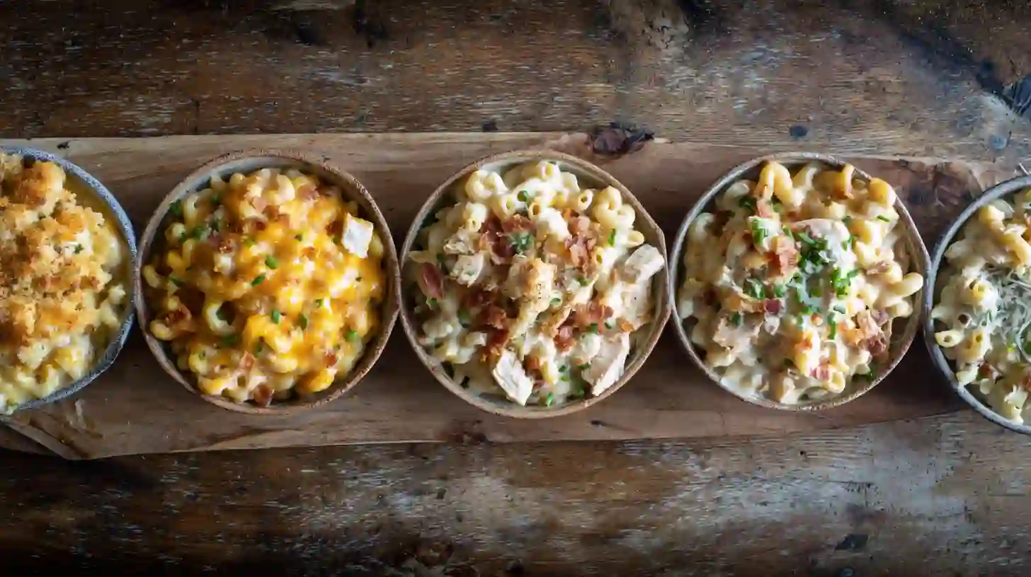 chicken-bacon-ranch-pasta-variations-five-styles Five Chicken Bacon Ranch Pasta variations for easy weeknight dinners, creamy baked casserole, and high-protein family meal ideas.