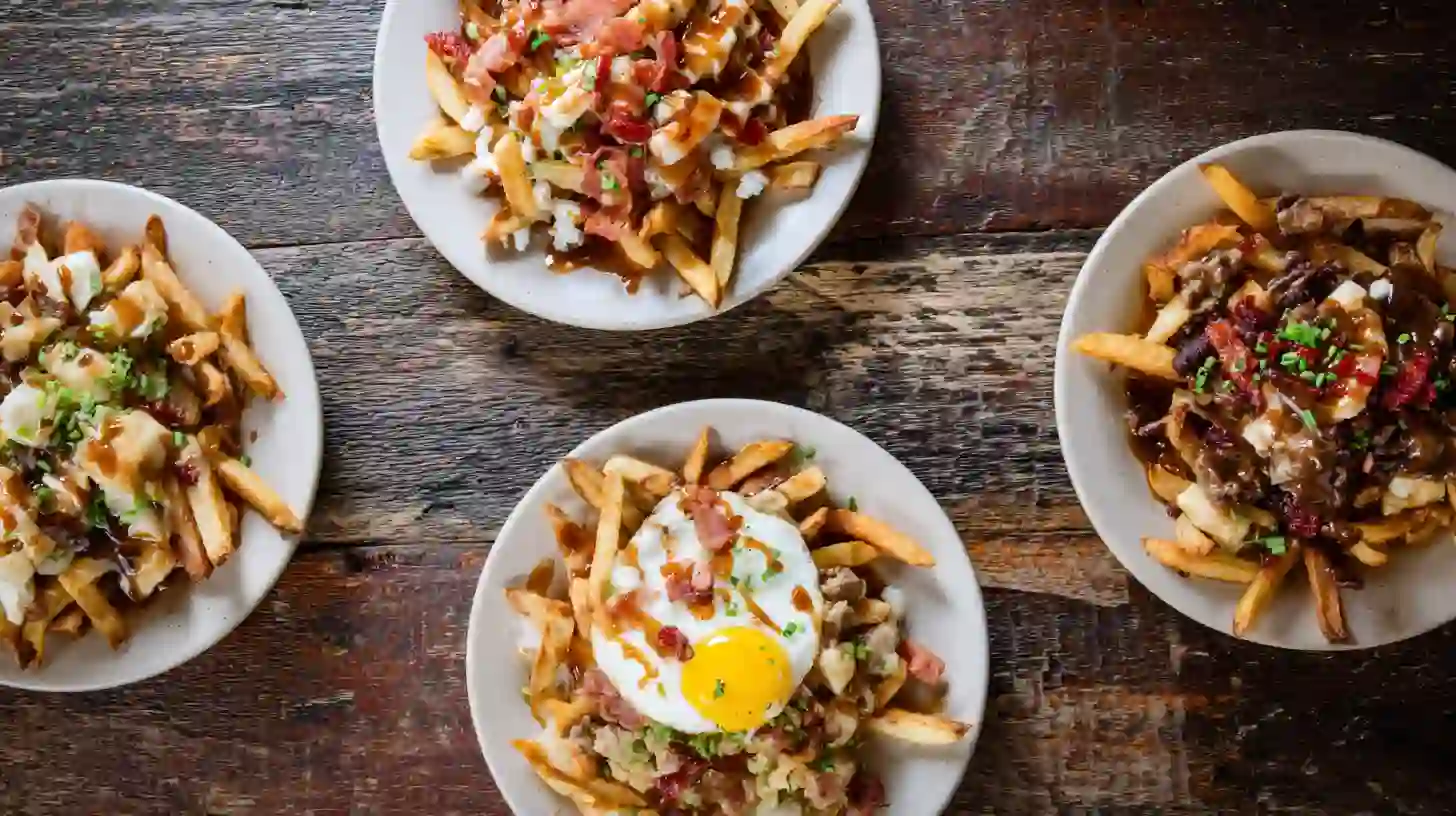 maple-bacon-cheeseburger-poutine-variations Delicious variations of Maple Bacon Cheeseburger Poutine — from classic Canadian comfort to gourmet truffle glaze and spicy BBQ twist for indulgent dinner ideas.
