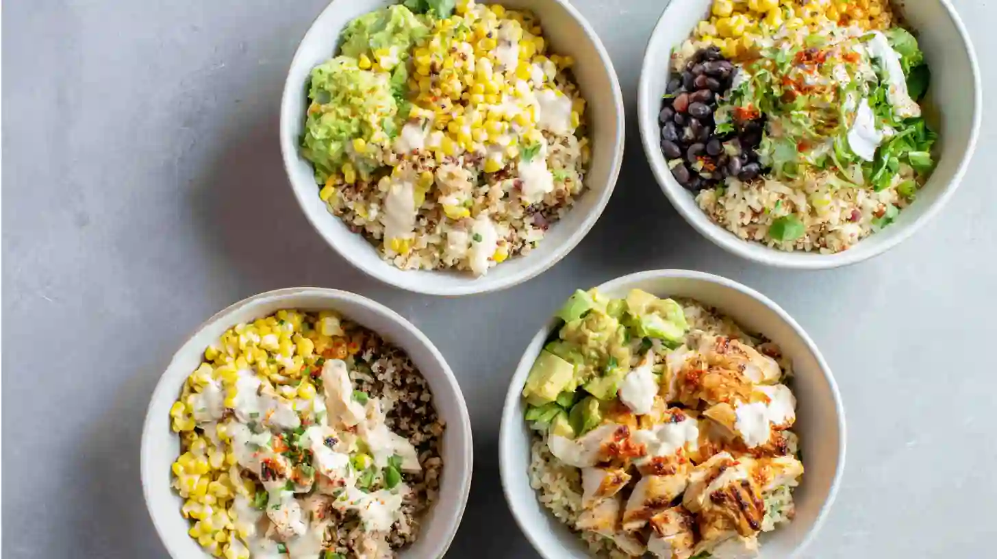 street-corn-chicken-rice-bowl-variations-healthy-high-protein-family-meals Street Corn Chicken Rice Bowl Variations – High Protein Mexican Chicken Rice Bowl Ideas for Healthy Family Meals