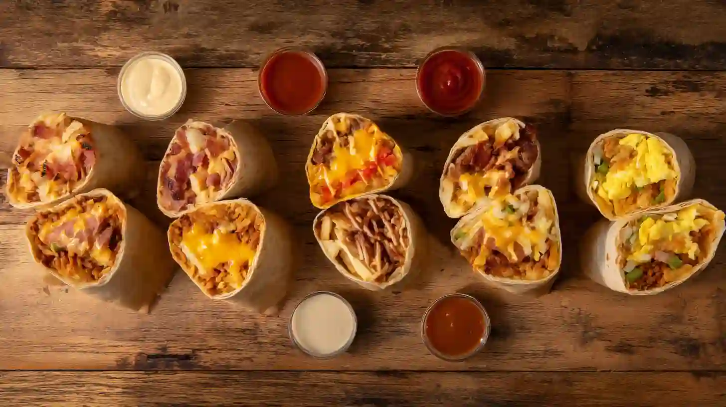 variations-of-loaded-bacon-cheeseburger-burritos-five-ways Five Variations of Loaded Bacon Cheeseburger Burritos – Easy Homemade Fast Food Dinner Ideas with Bacon, Cheese, and BBQ Flavor