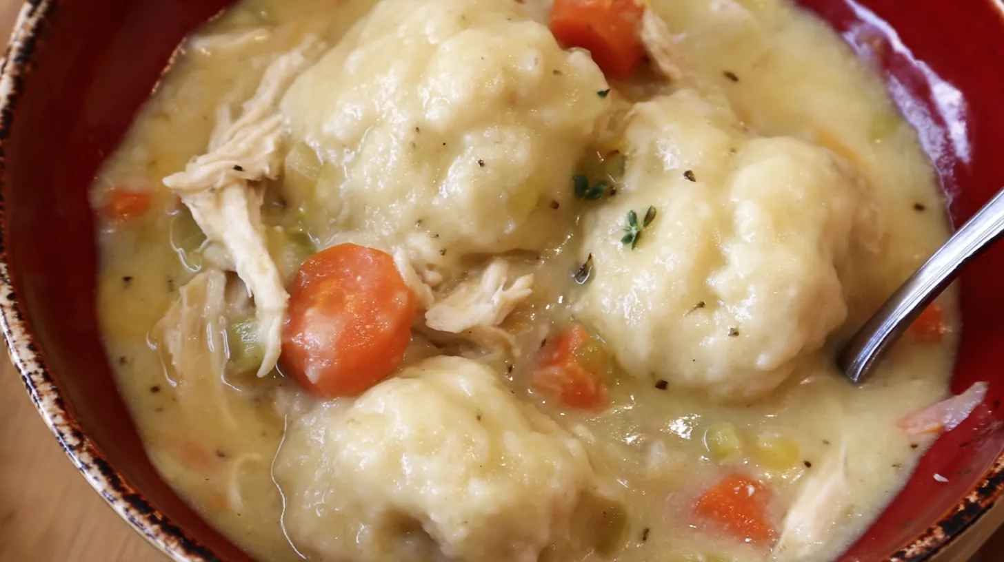 Homemade Chicken and Dumplings Quick and easy family dinners