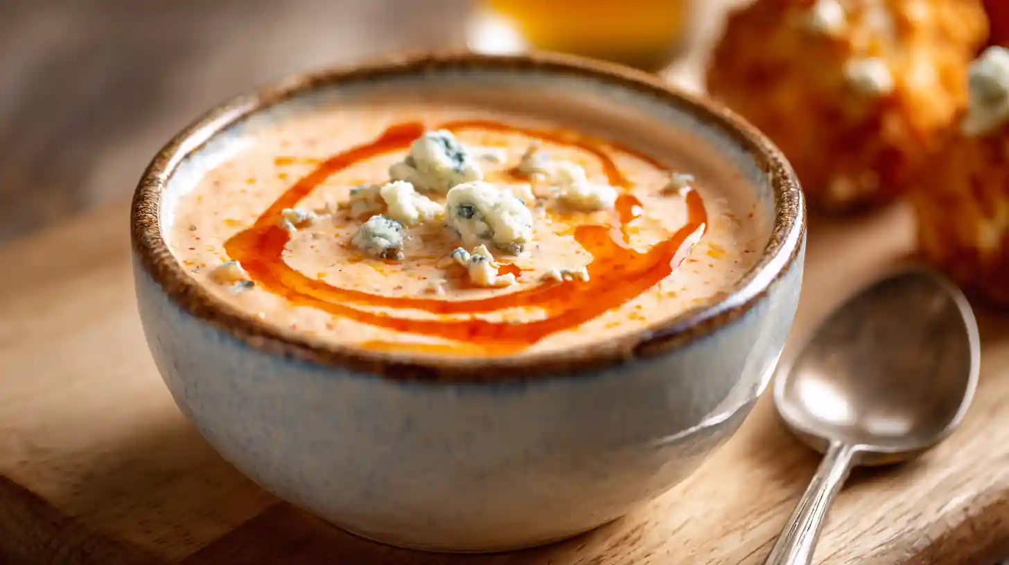 buffalo-ranch-dip-easy-party-sauce Buffalo ranch dip – spicy tangy sauce for kid-friendly baked chicken snacks and easy ranch chicken appetizers, perfect for high-protein dinner ideas.