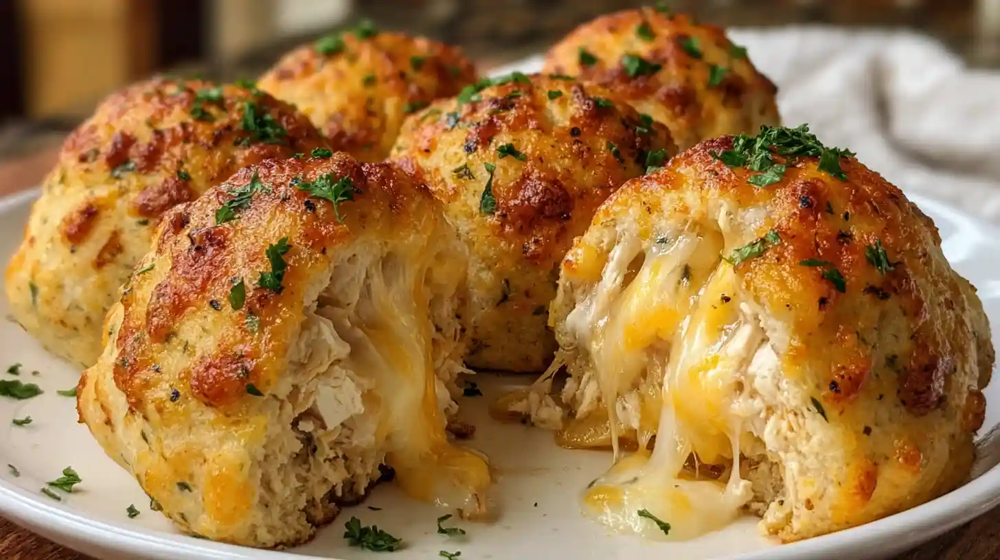 Cheesy Ranch Chicken Bombs – Easy, Cheesy, Crowd-Pleasing Chicken Snacks