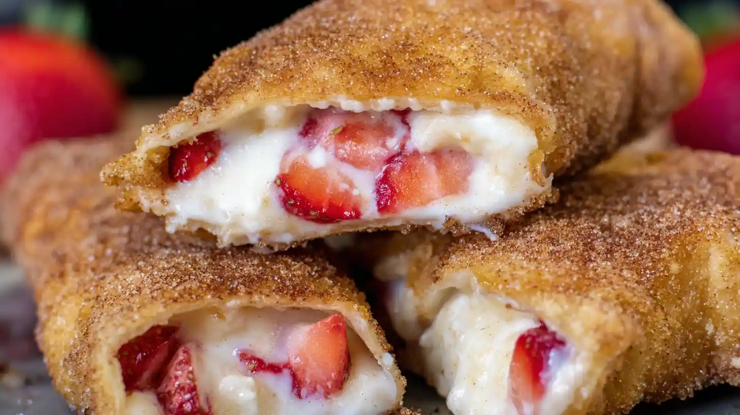 Strawberry Cheesecake Chimichangas: The Ultimate Guide (Fried, Baked, & Air Fryer)