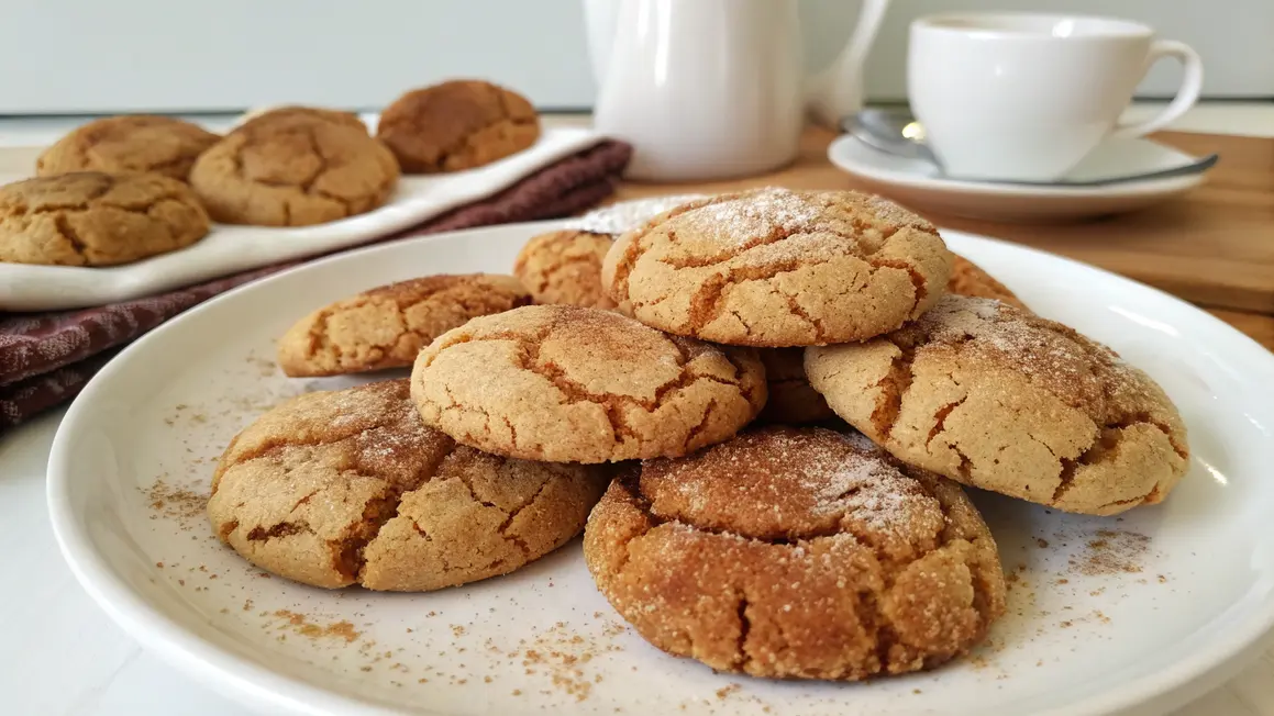 Delicious Cinnamon Coffee Crinkles Recipe