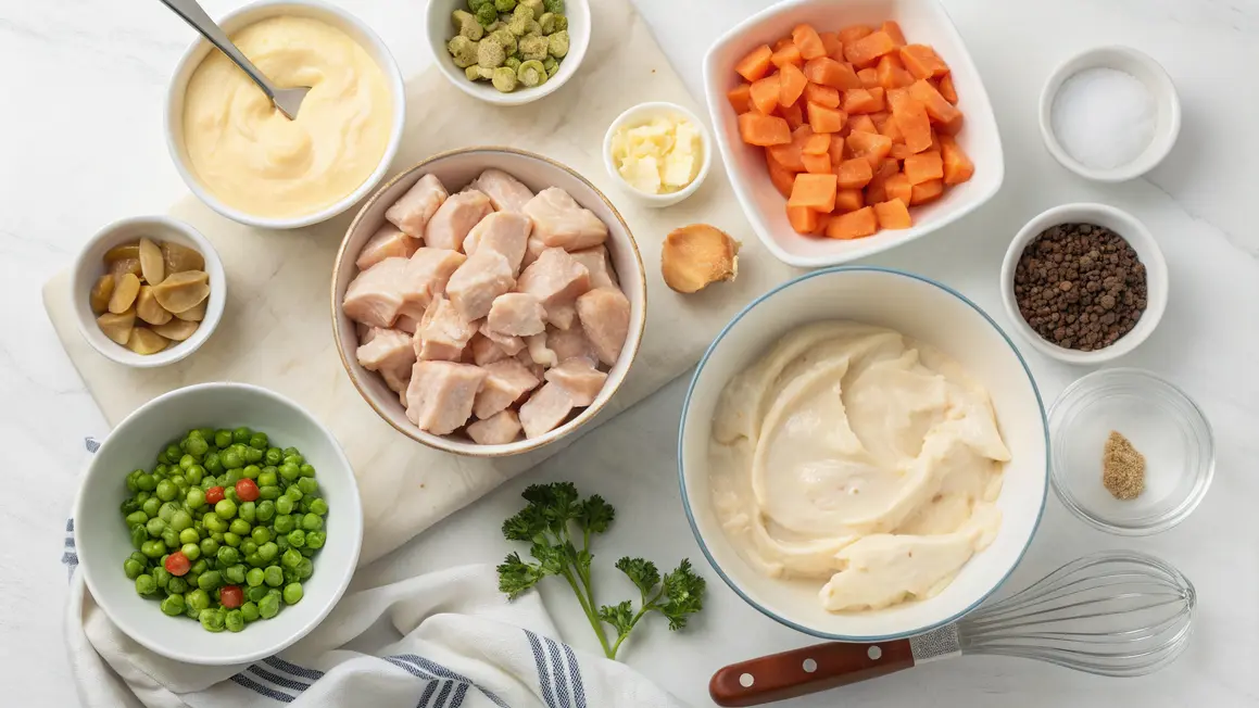 creamy chicken steps