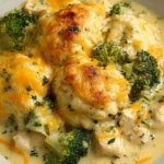 Broccoli Cheddar Chicken and Dumplings Recipe